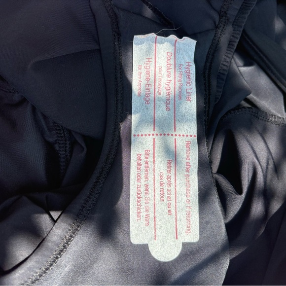 Lands' End Grecian SlenderSuit New Without Tags. Black One-Piece 20W - Picture 4 of 4